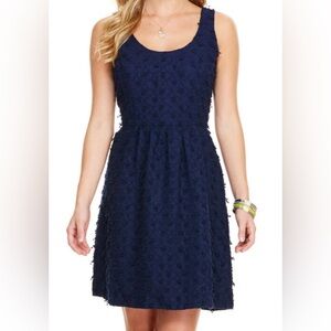Vineyard Vines Nautical Scallop Fit N Flare Dress